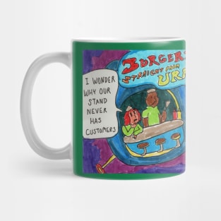 Burgers Straight from Uranus Mug